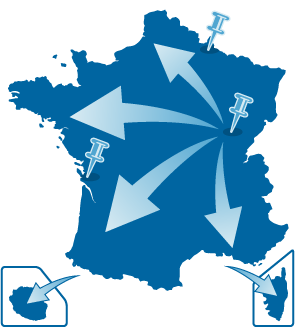 carte de France